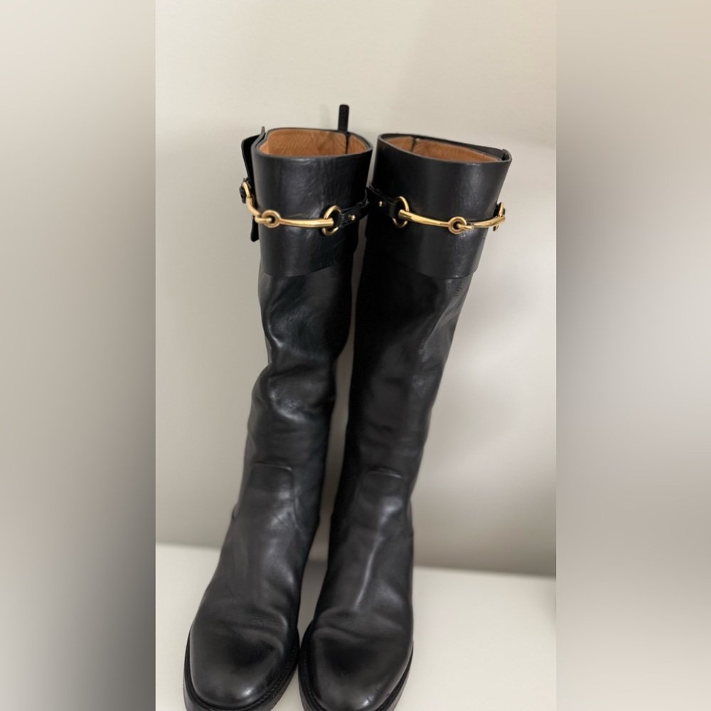 Authentic Gucci Saddle Boots